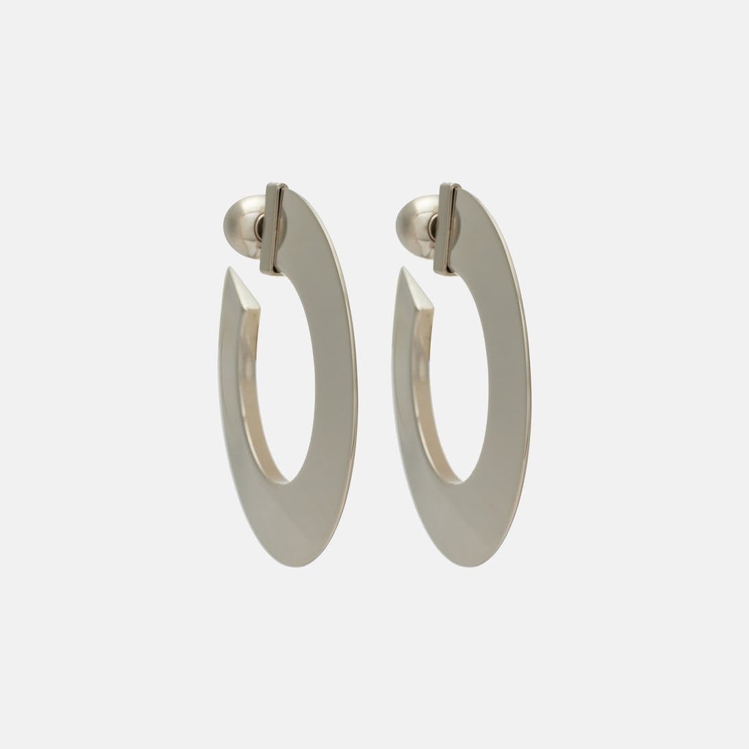 Alaïa - Blade hoop earrings