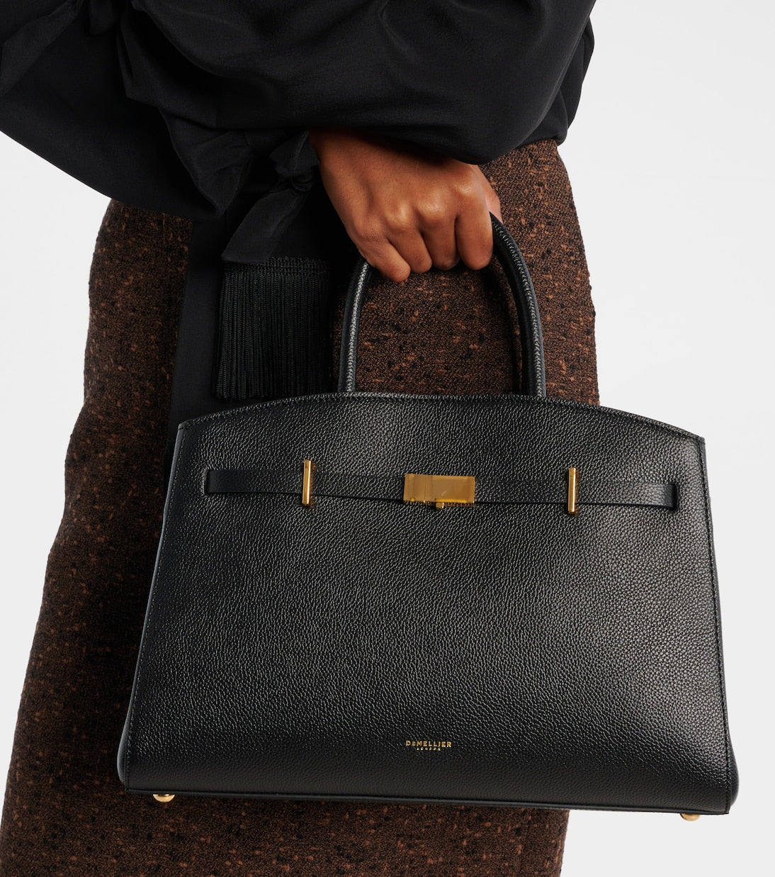 DeMellier - Hudson Midi leather tote bag
