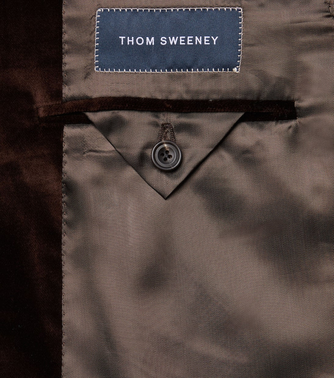 Thom Sweeney - Cotton velvet blazer