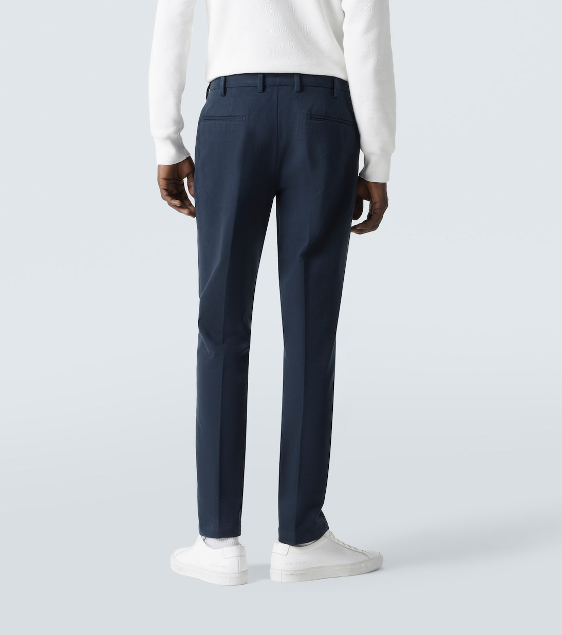 Thom Sweeney - Cotton twill slim pants