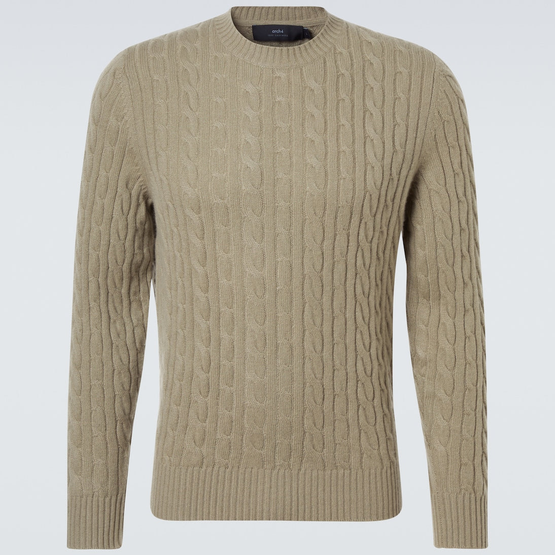 Arch4 - Duke Street cable-knit cashmere sweater