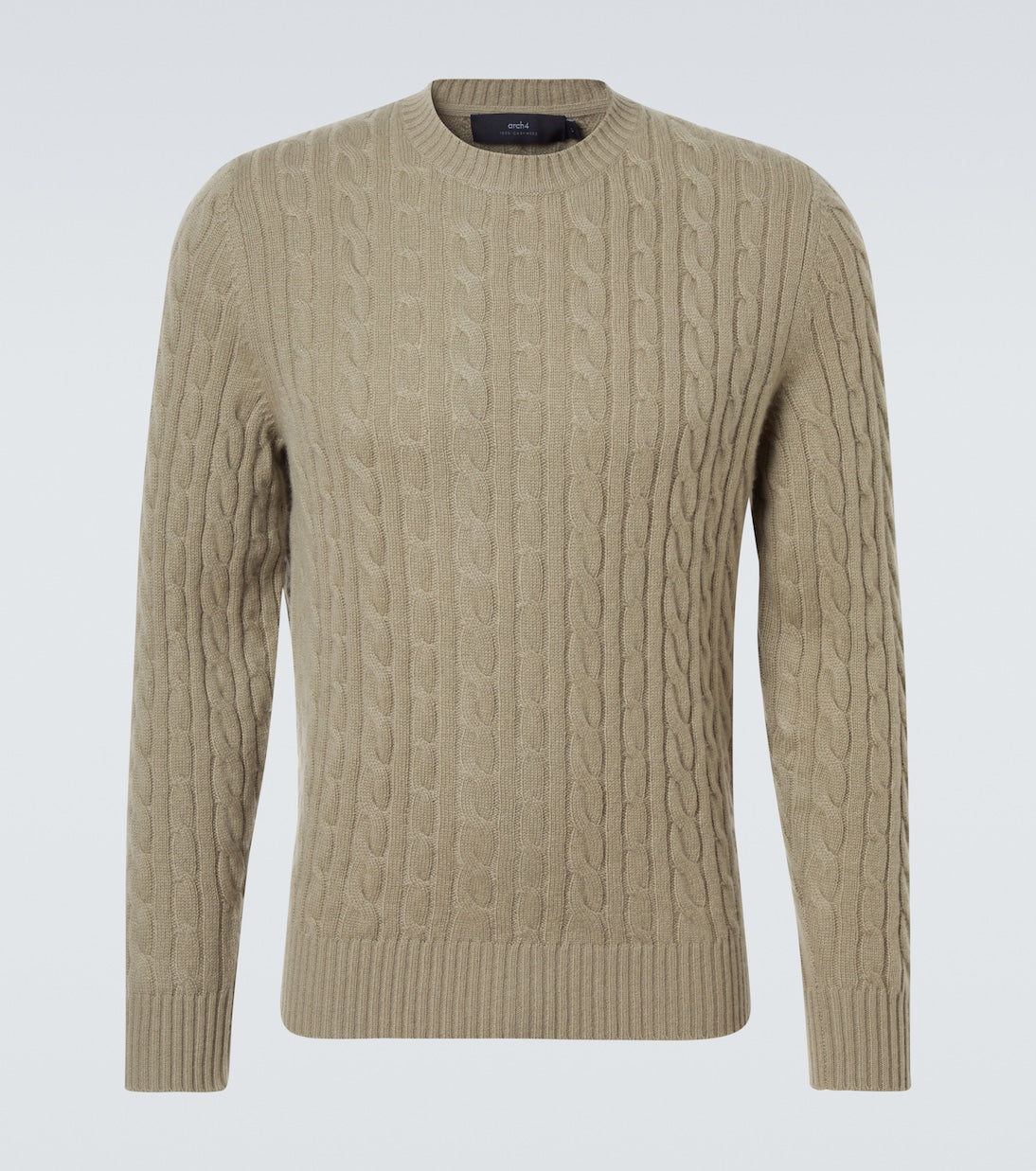 Arch4 - Duke Street cable-knit cashmere sweater