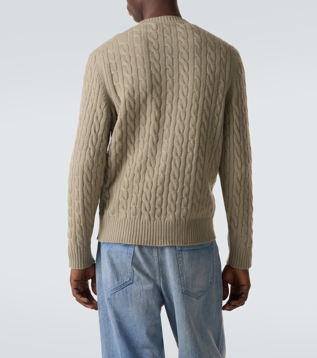 Arch4 - Duke Street cable-knit cashmere sweater