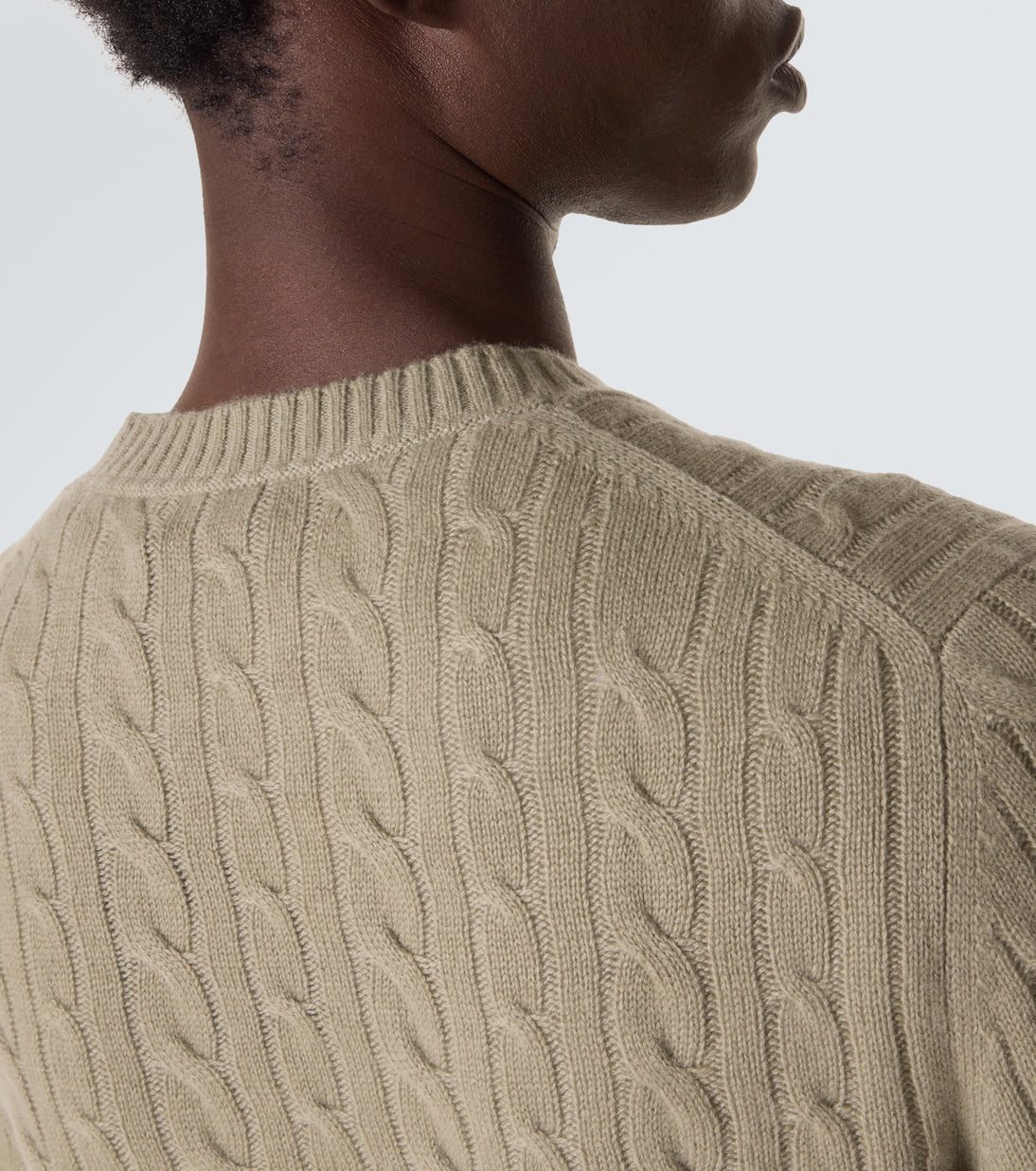 Arch4 - Duke Street cable-knit cashmere sweater