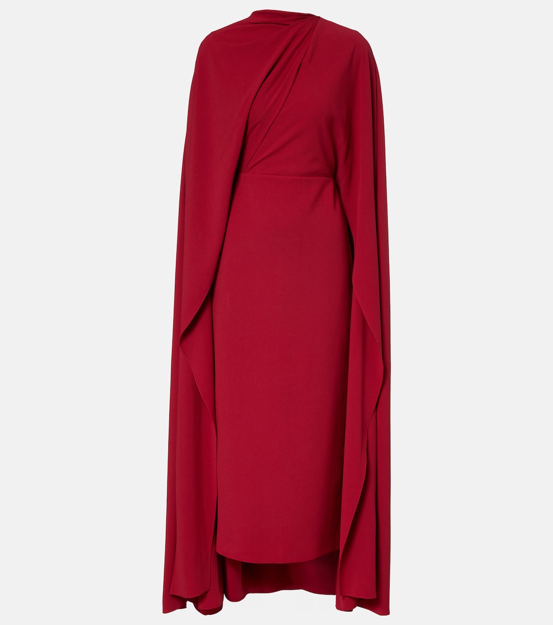 Roksanda - Neolitsea caped crêpe cocktail dress