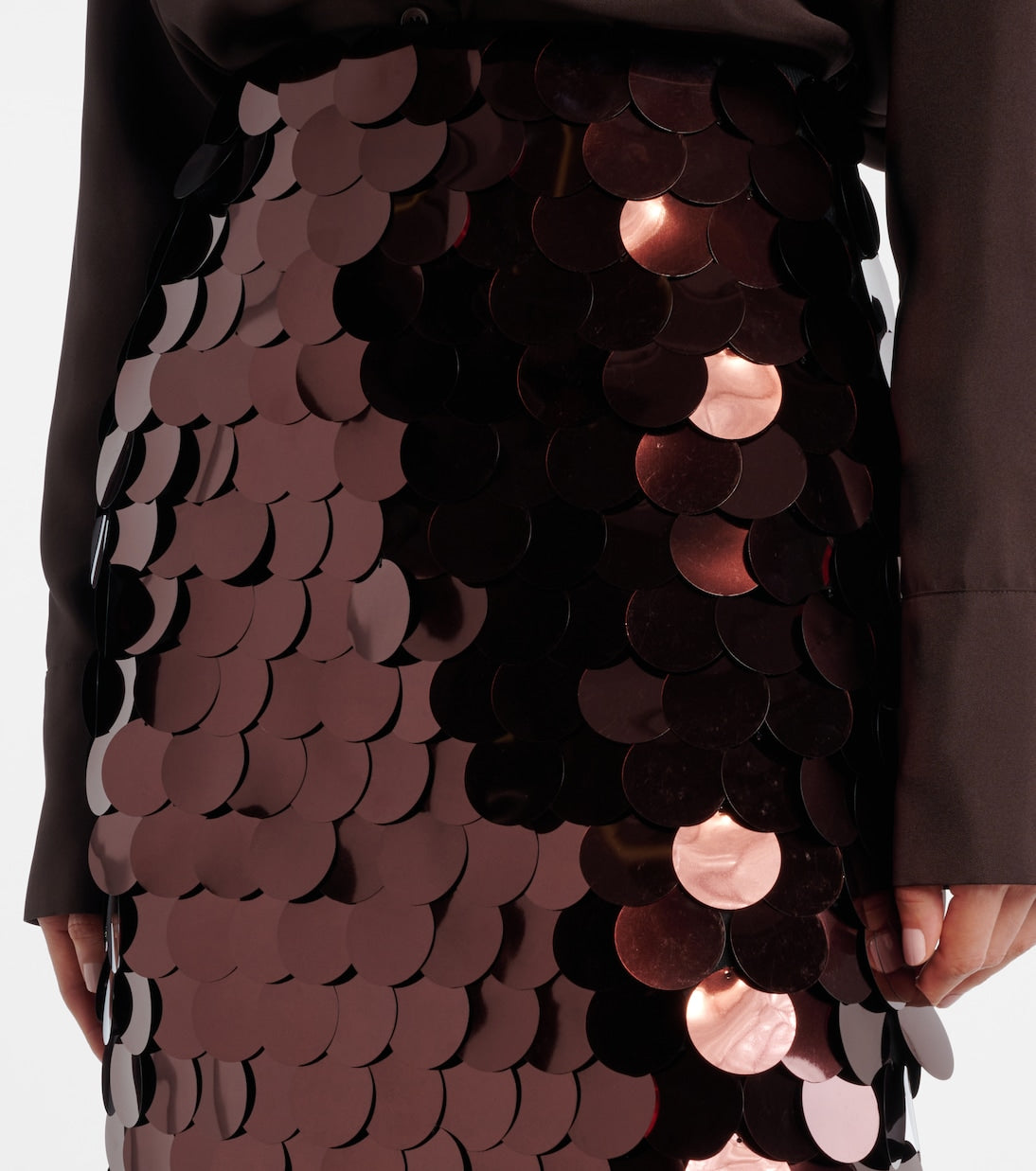 Roksanda - Sequined midi skirt