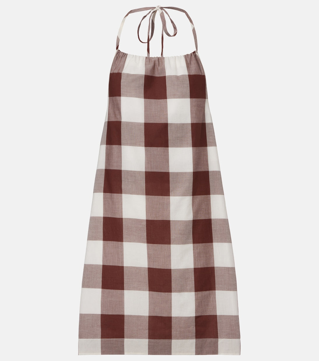 Posse - Callie gingham cotton minidress