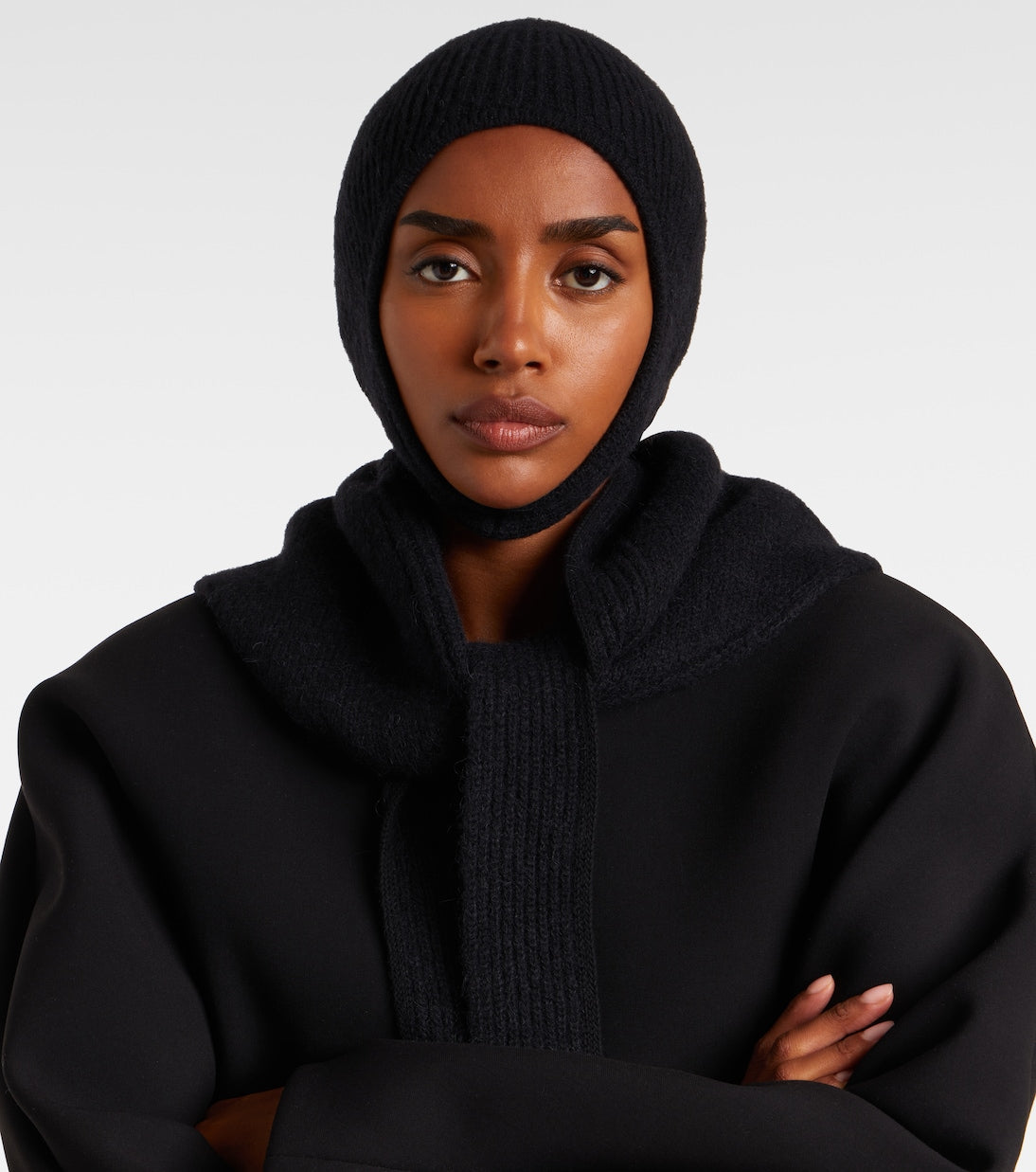 Jacquemus - Gros Grain alpaca-blend hood