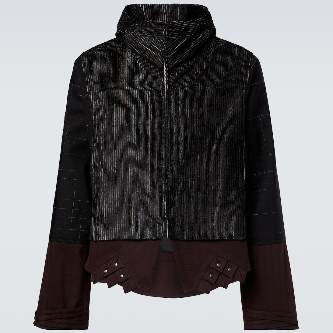 Kiko Kostadinov - Estike hooded silk-blend jacket
