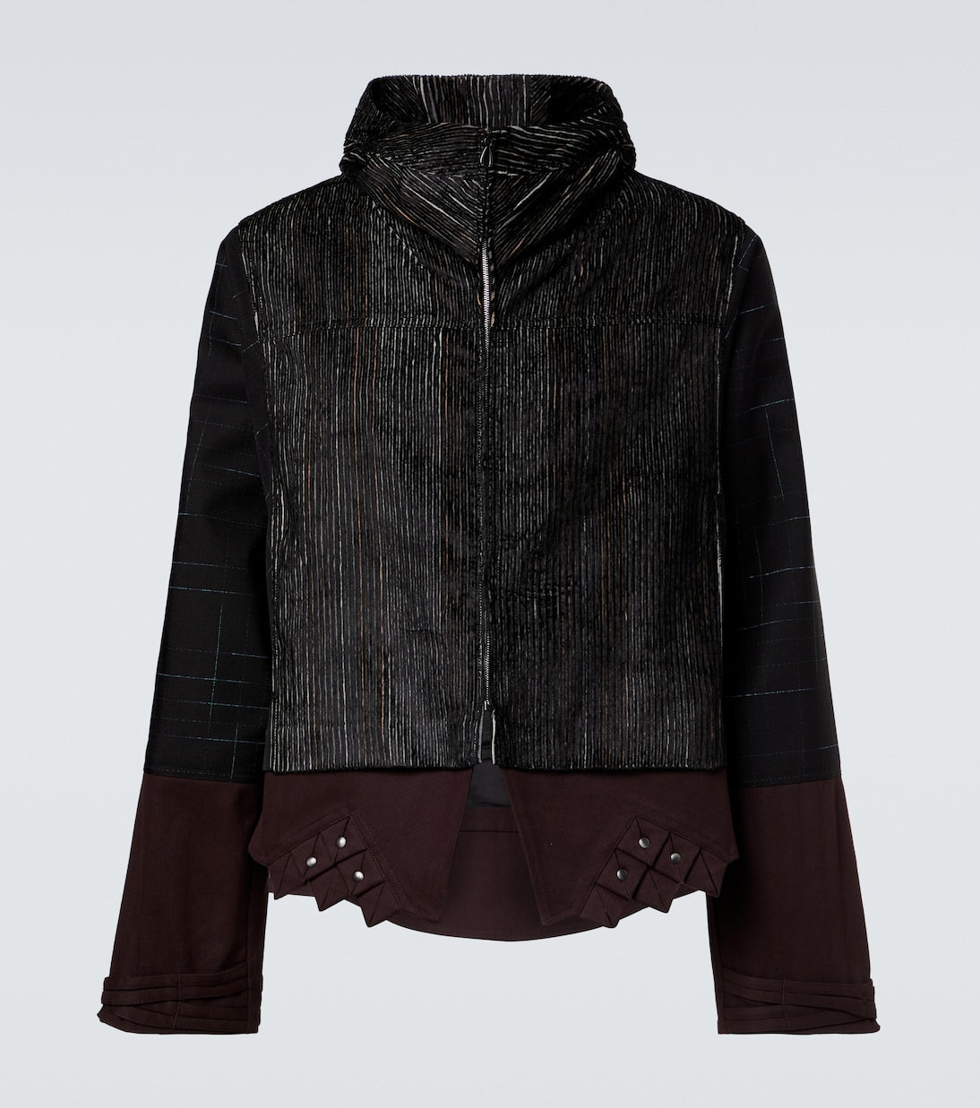 Kiko Kostadinov - Estike hooded silk-blend jacket