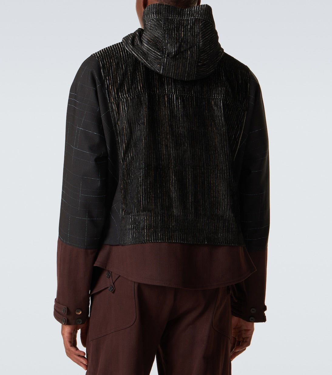 Kiko Kostadinov - Estike hooded silk-blend jacket