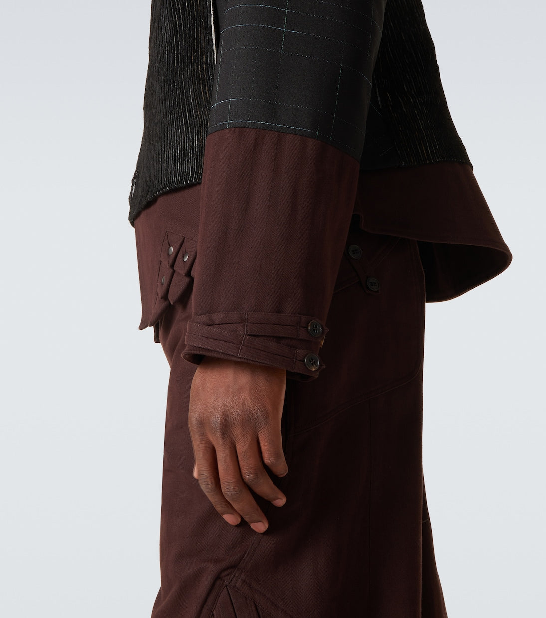 Kiko Kostadinov - Estike hooded silk-blend jacket