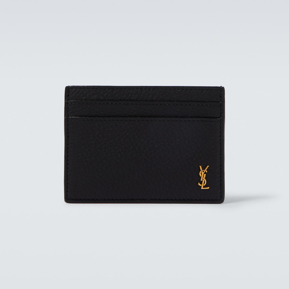 Saint Laurent - Tiny Cassandre leather card holder