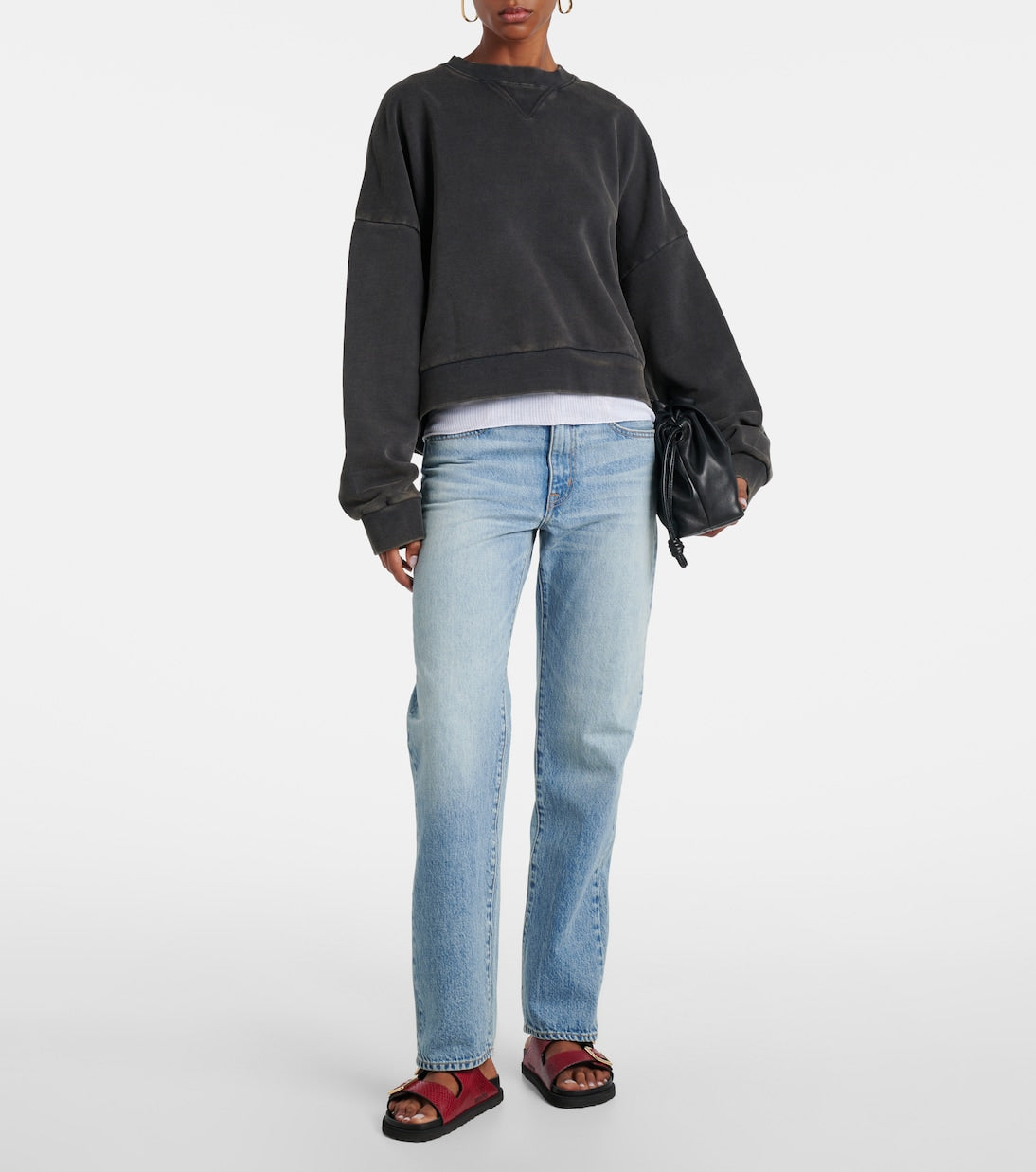 SLVRLAKE - Kendra high-rise straight jeans
