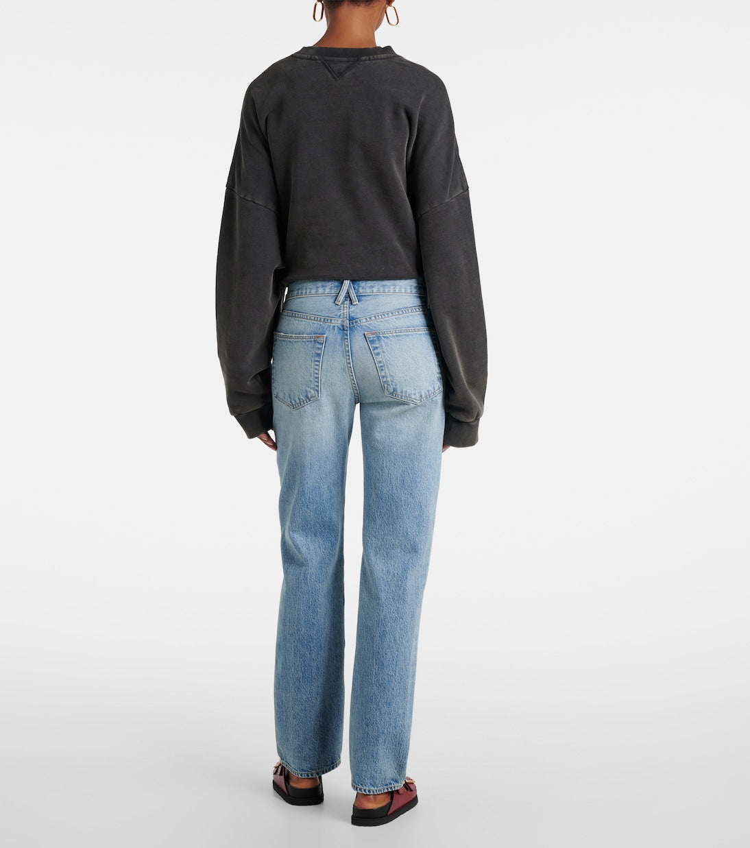 SLVRLAKE - Kendra high-rise straight jeans