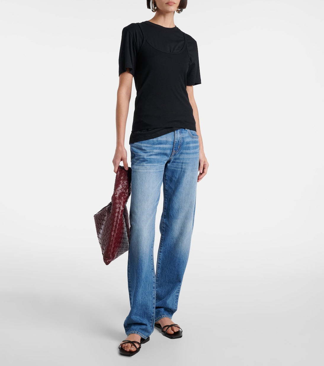 SLVRLAKE - Ellie low-rise wide-leg jeans