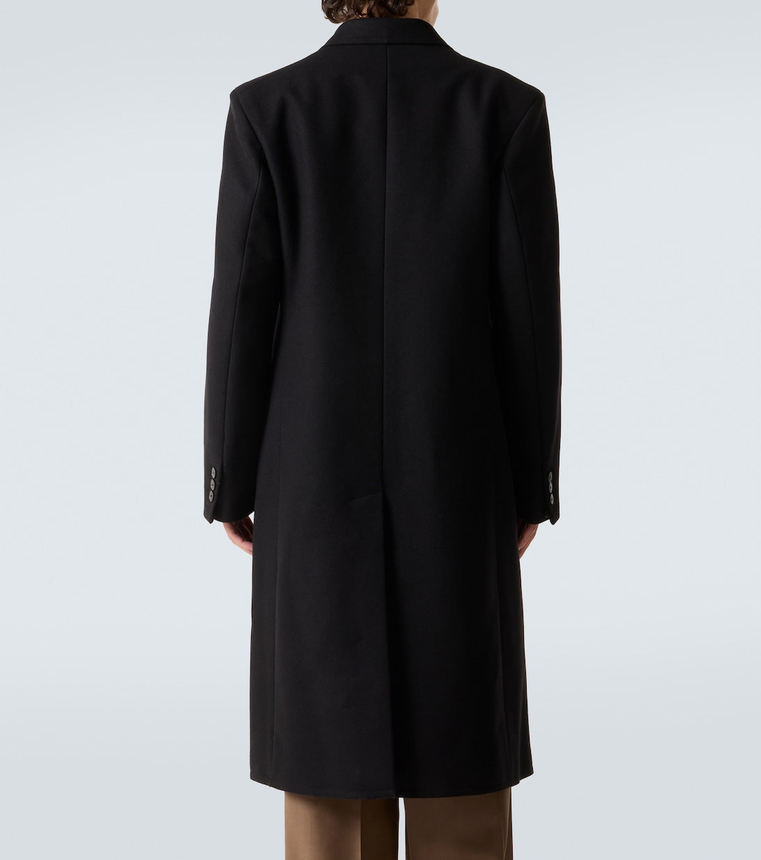Maison Margiela - Double-breasted virgin wool coat