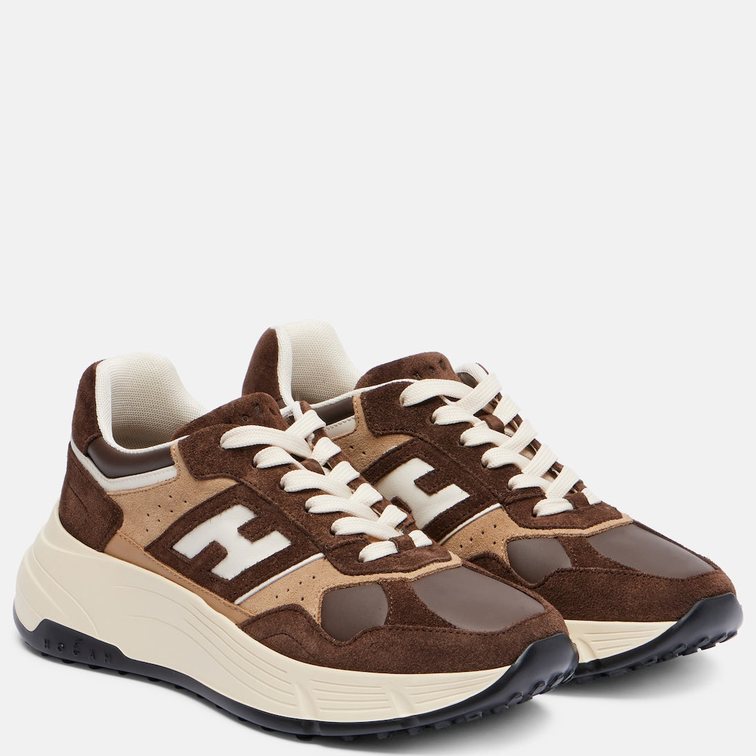 Hogan - H669 suede and leather sneakers