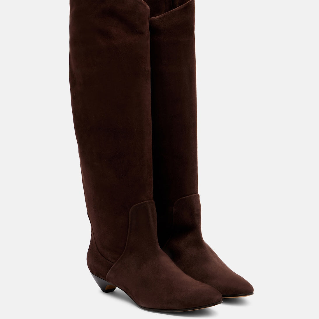 Le Monde Béryl - Allegra suede knee-high boots