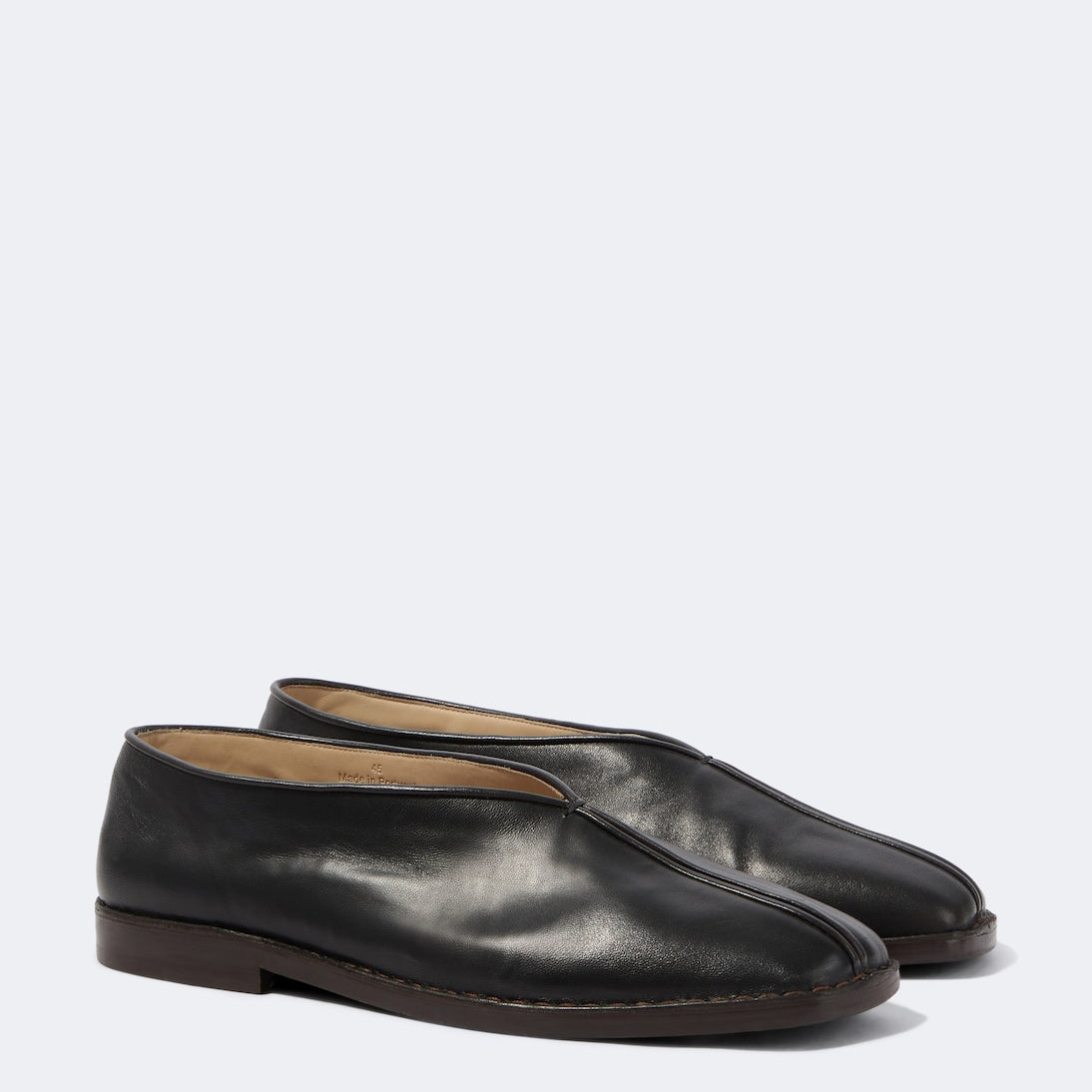 Lemaire - Leather slip-on shoes