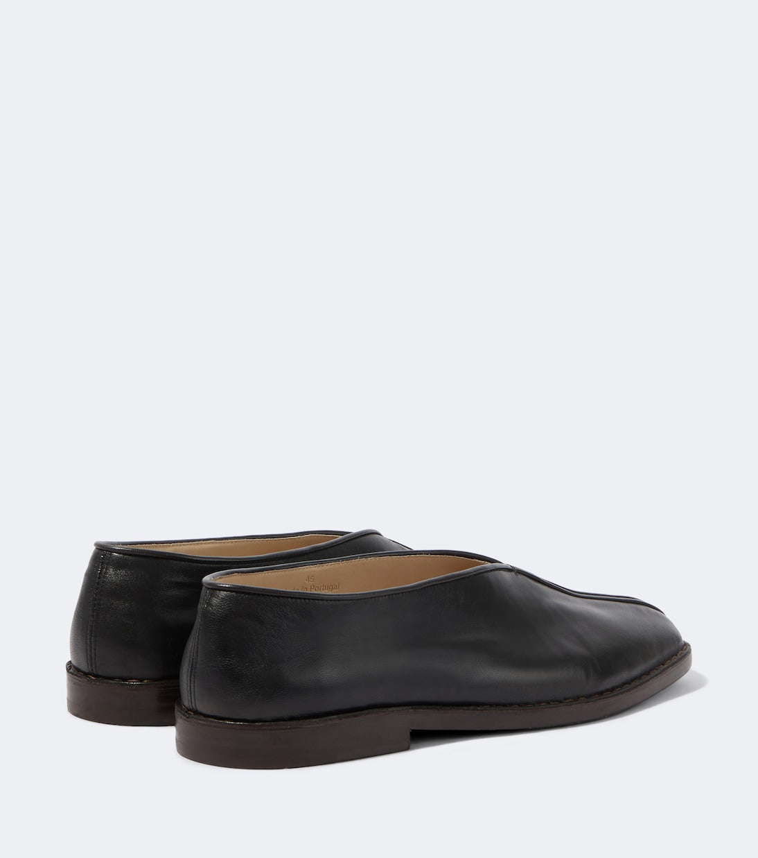 Lemaire - Leather slip-on shoes