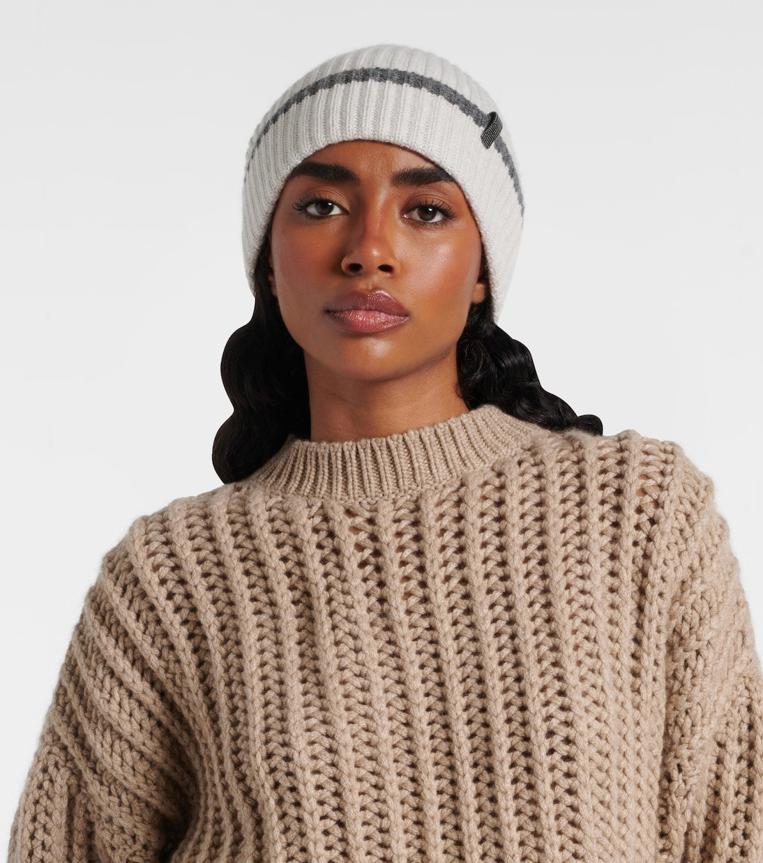 Brunello Cucinelli - Monili cashmere beanie
