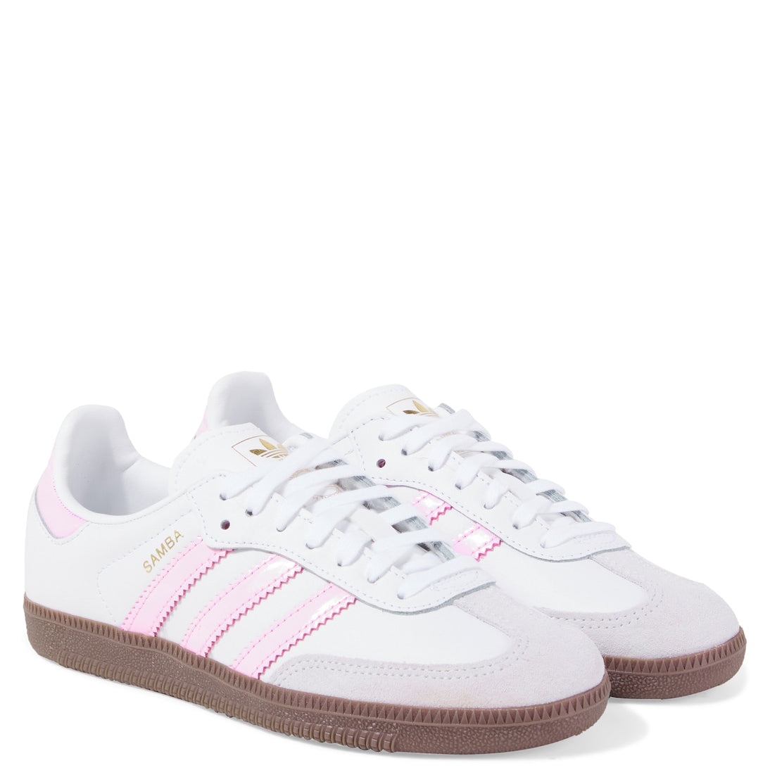 Adidas Originals Kids - Samba suede and leather sneakers