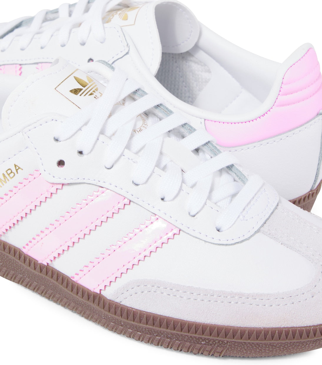 Adidas Originals Kids - Samba suede and leather sneakers