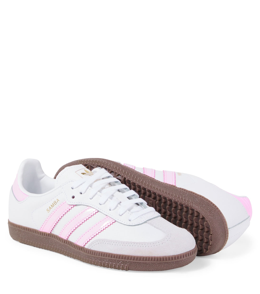 Adidas Originals Kids - Samba suede and leather sneakers