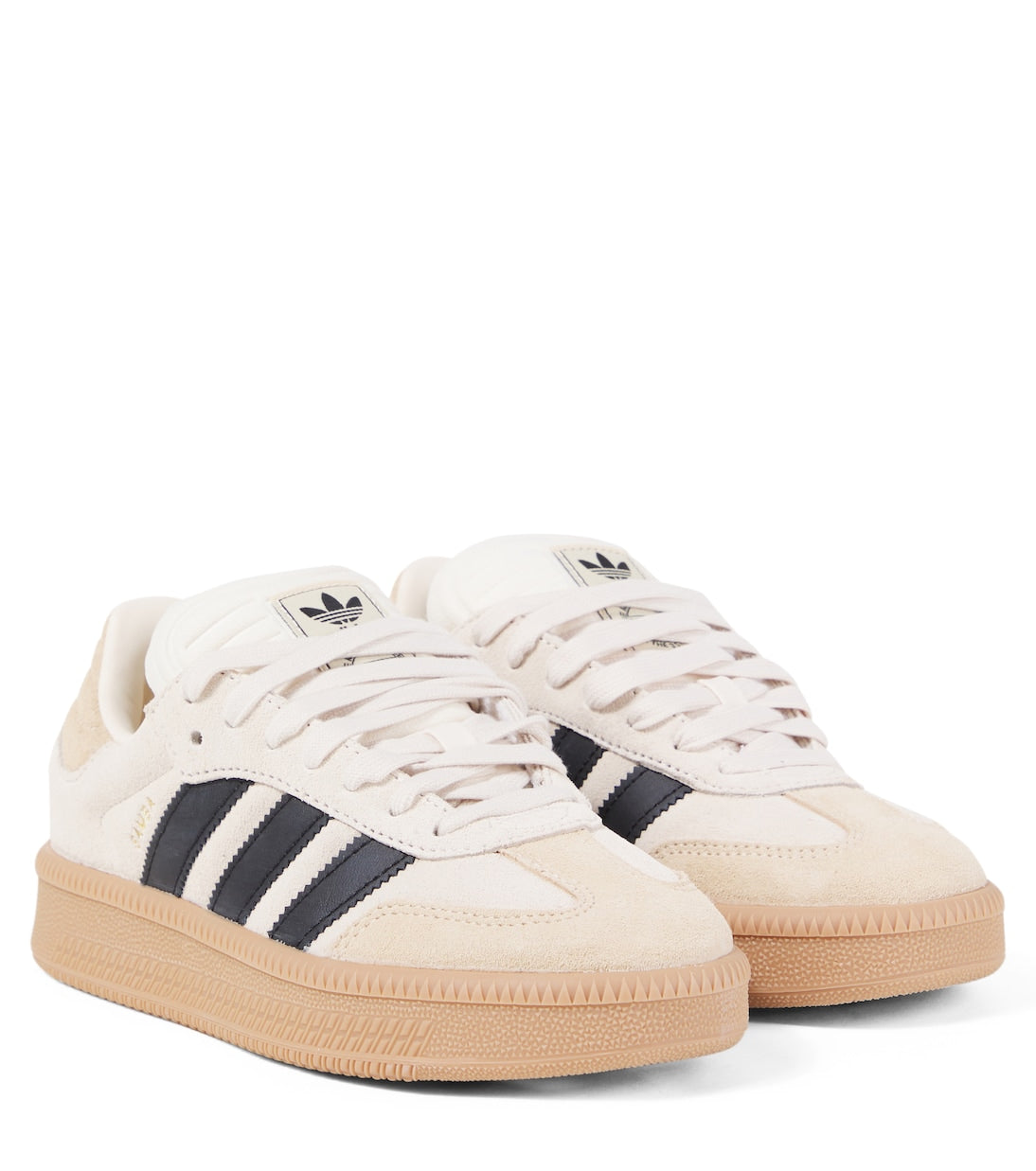 Adidas Originals Kids - Samba XLG suede sneakers