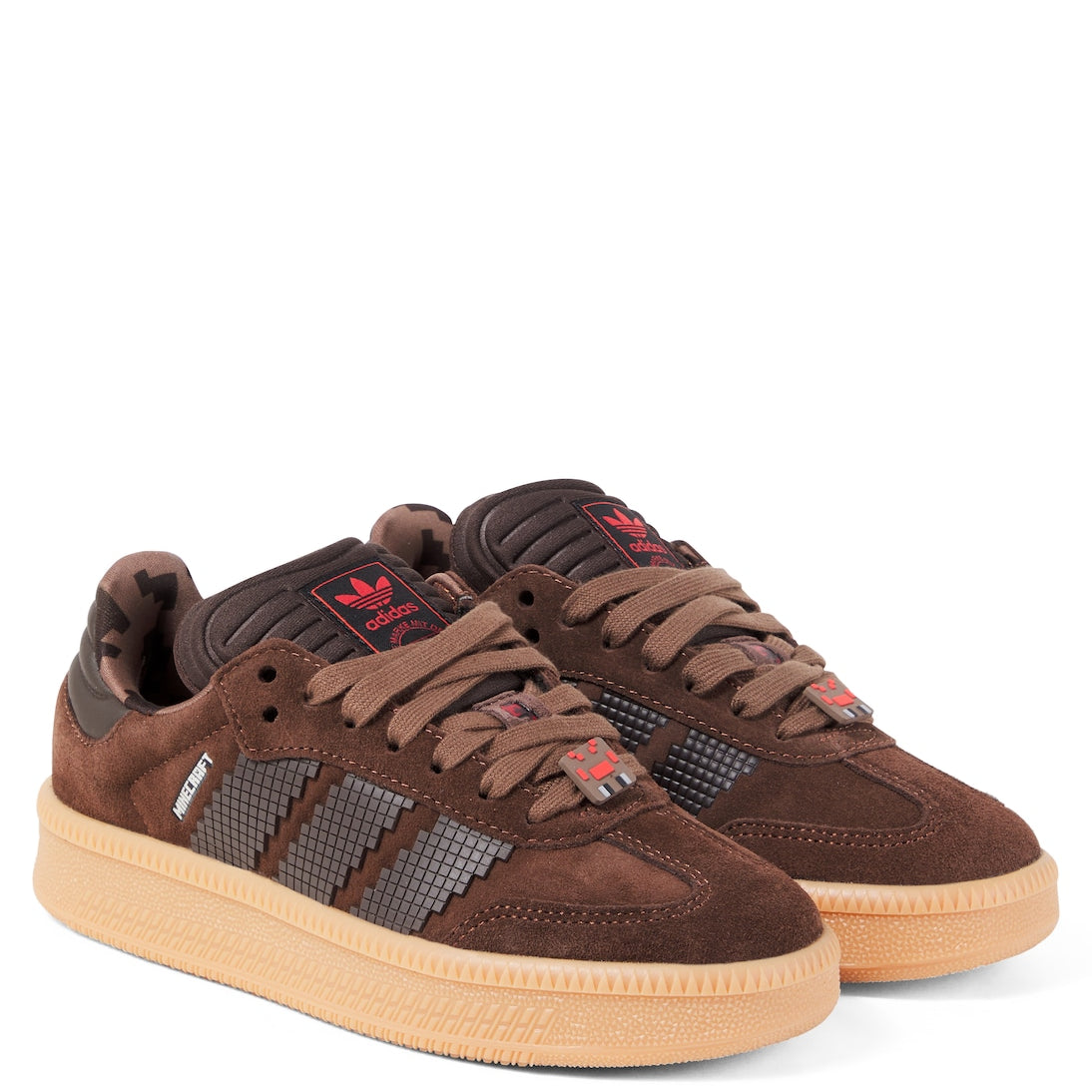 Adidas Originals Kids - Samba XLG suede sneakers