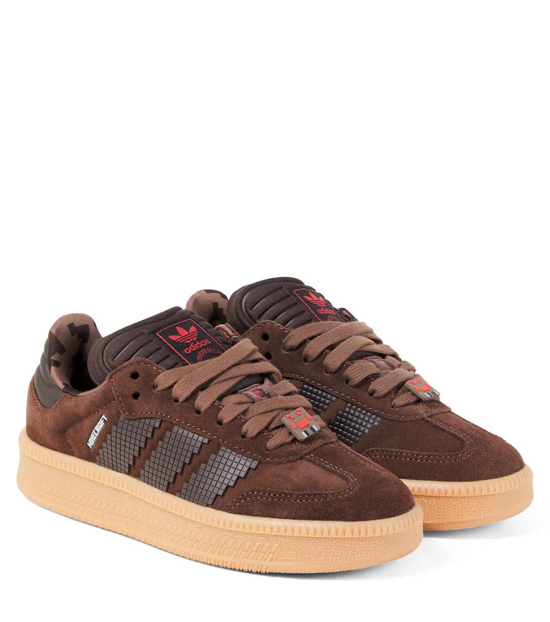 Adidas Originals Kids - Samba XLG suede sneakers