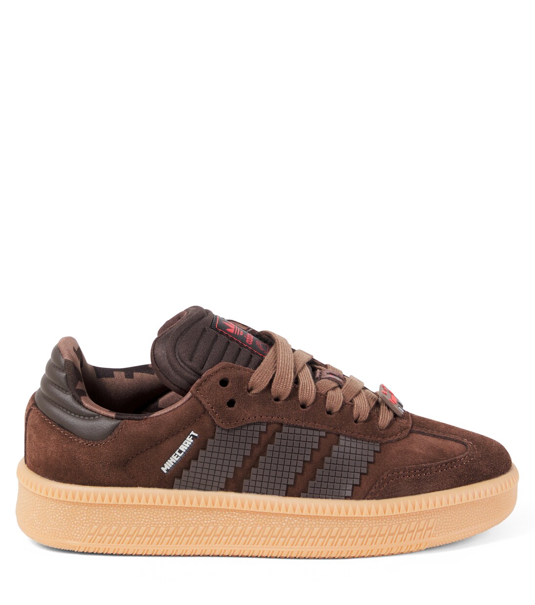 Adidas Originals Kids - Samba XLG suede sneakers