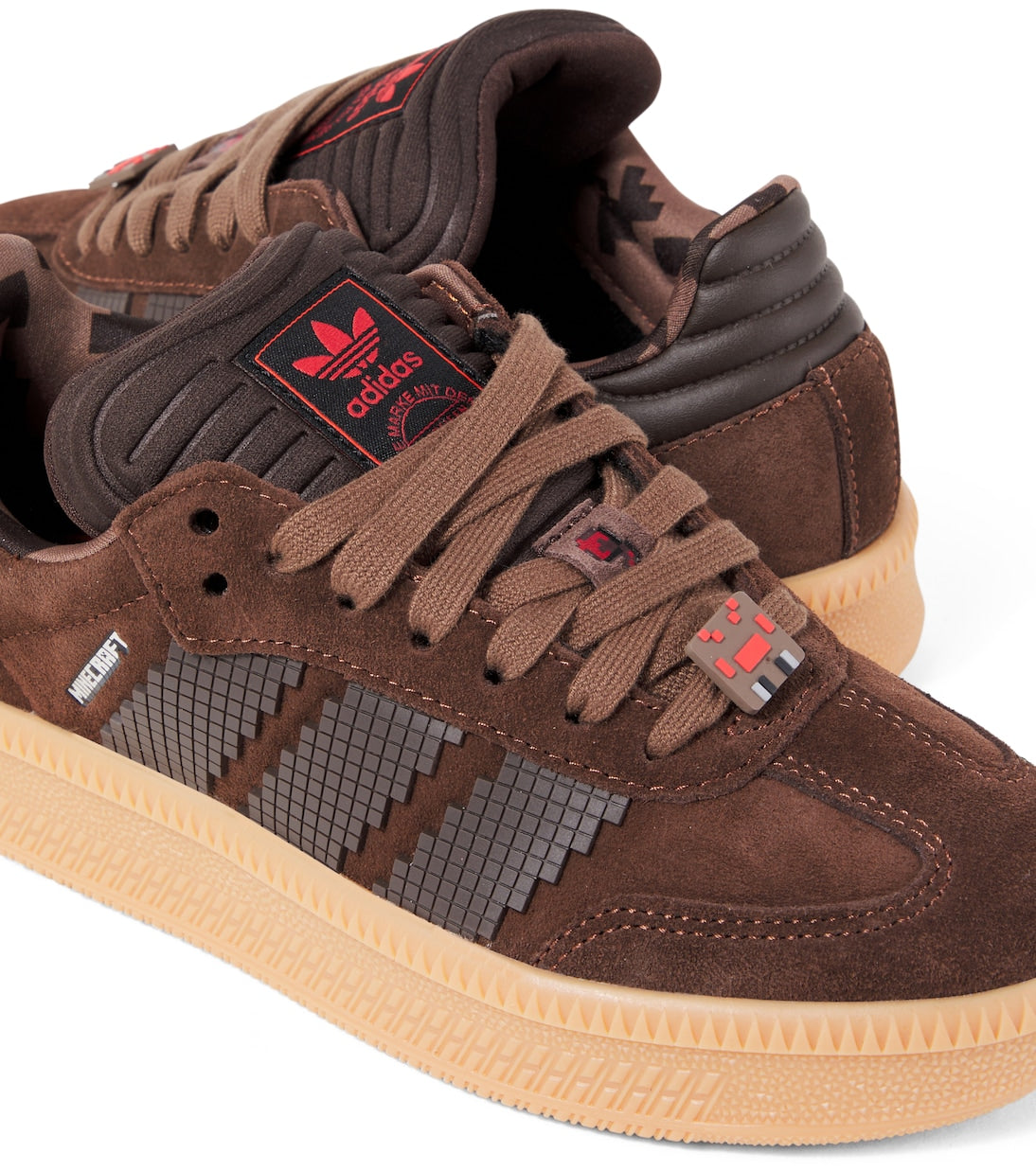 Adidas Originals Kids - Samba XLG suede sneakers