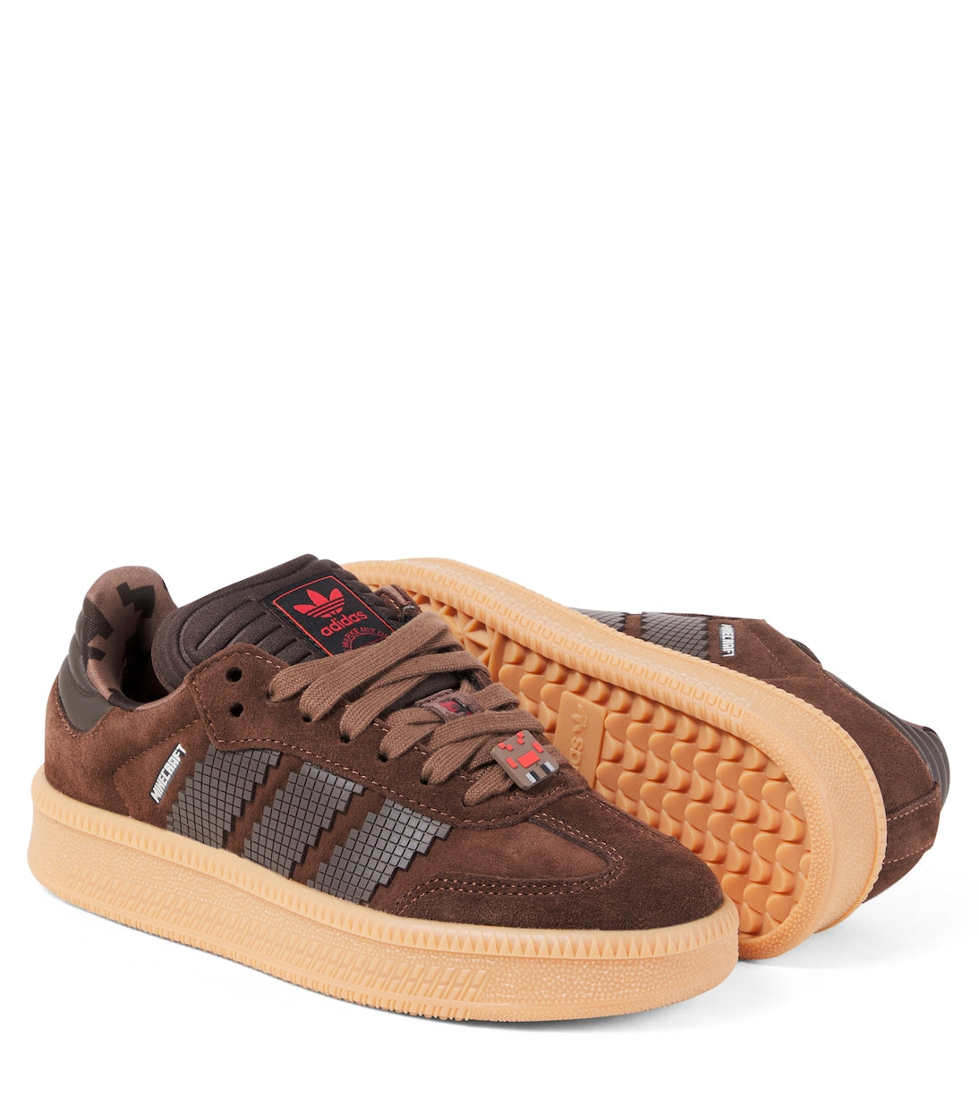 Adidas Originals Kids - Samba XLG suede sneakers