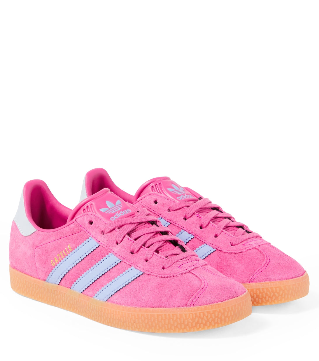 Adidas Originals Kids - Gazelle suede and leather sneakers