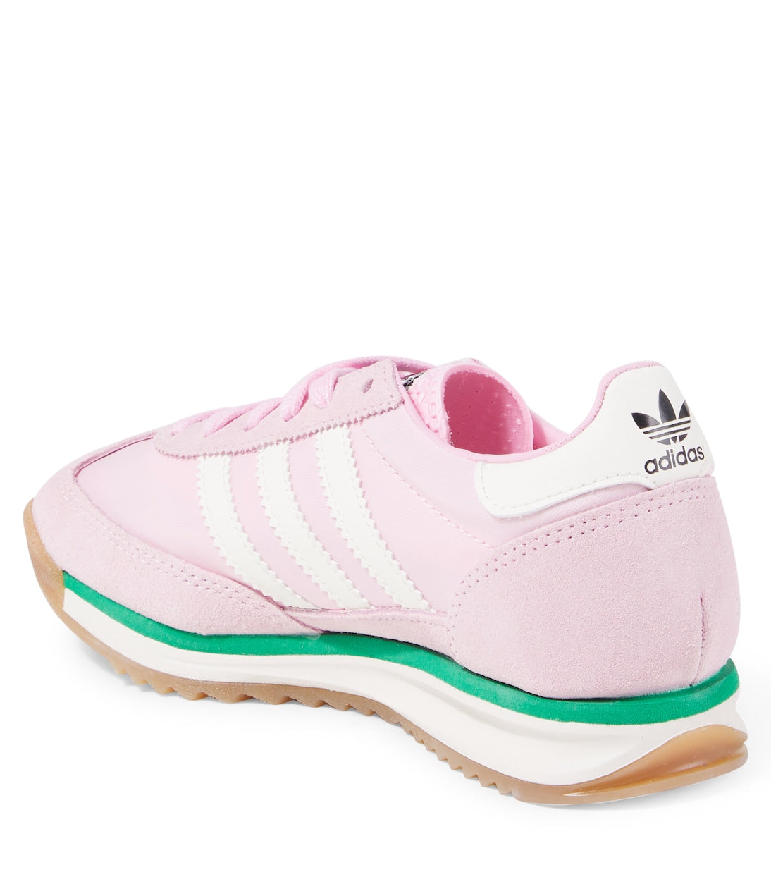 Adidas Originals Kids - SL 72 RS suede-trimmed sneakers