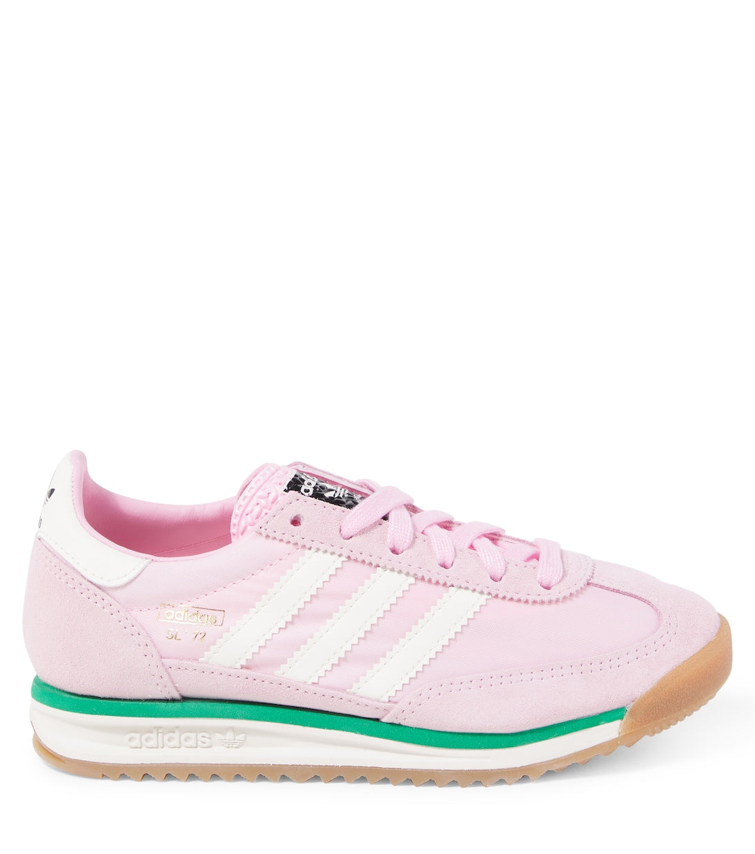 Adidas Originals Kids - SL 72 RS suede-trimmed sneakers