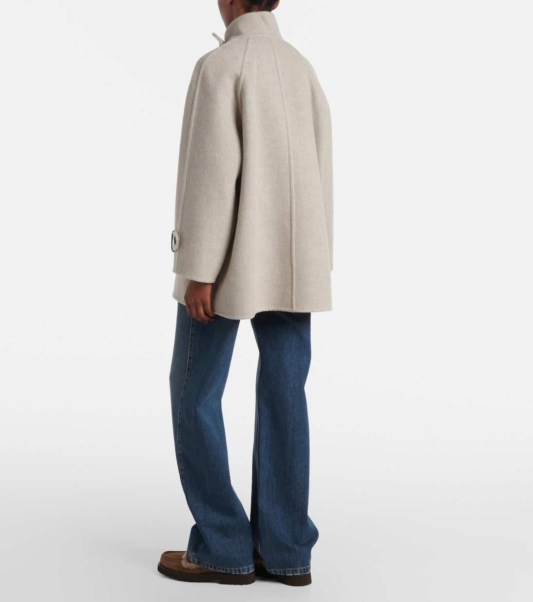 Brunello Cucinelli - Double-breasted wool and cashmere coat