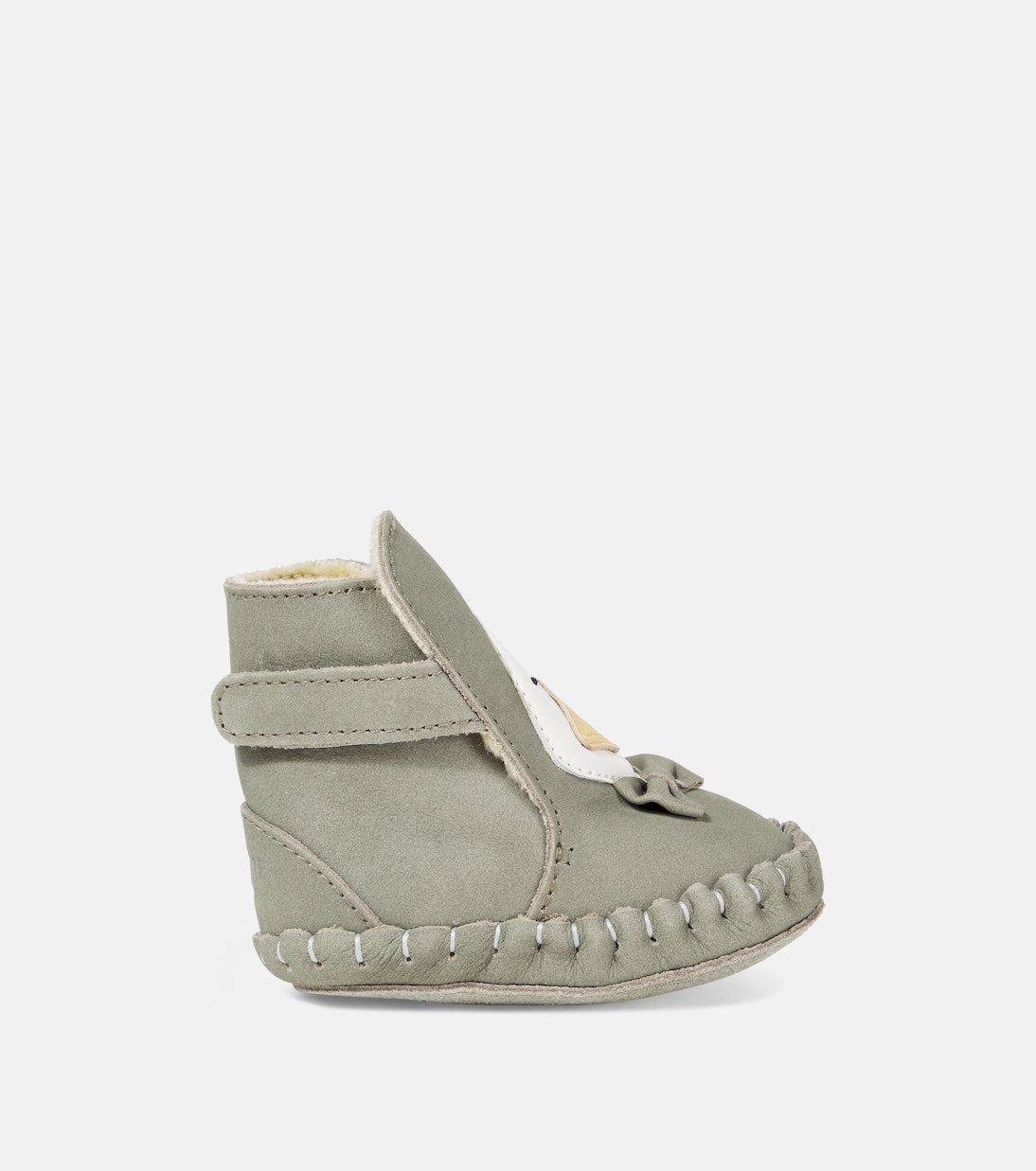 Donsje - Baby Junus bow-detail suede booties