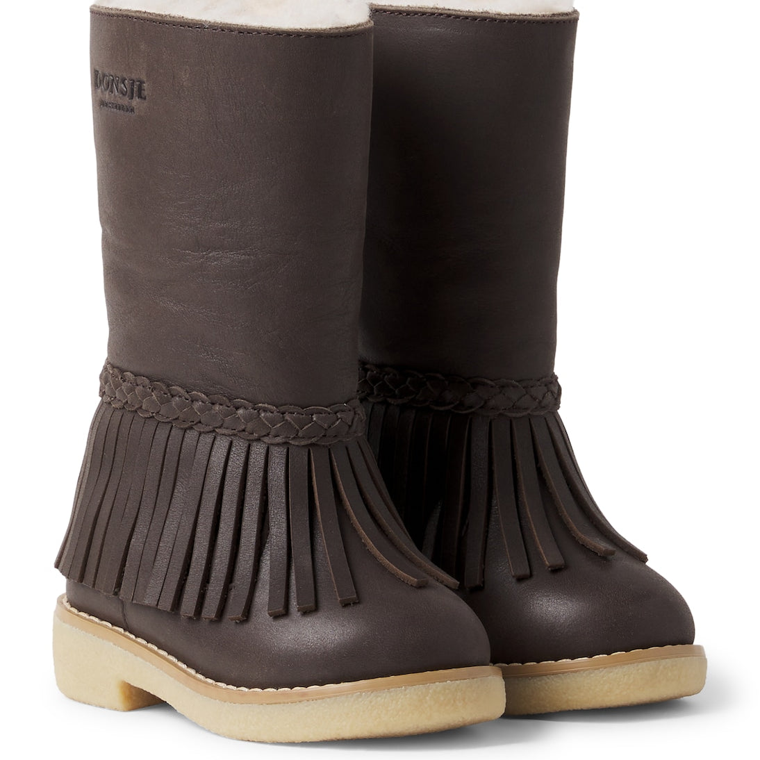 Donsje - Daffy fringed leather boots