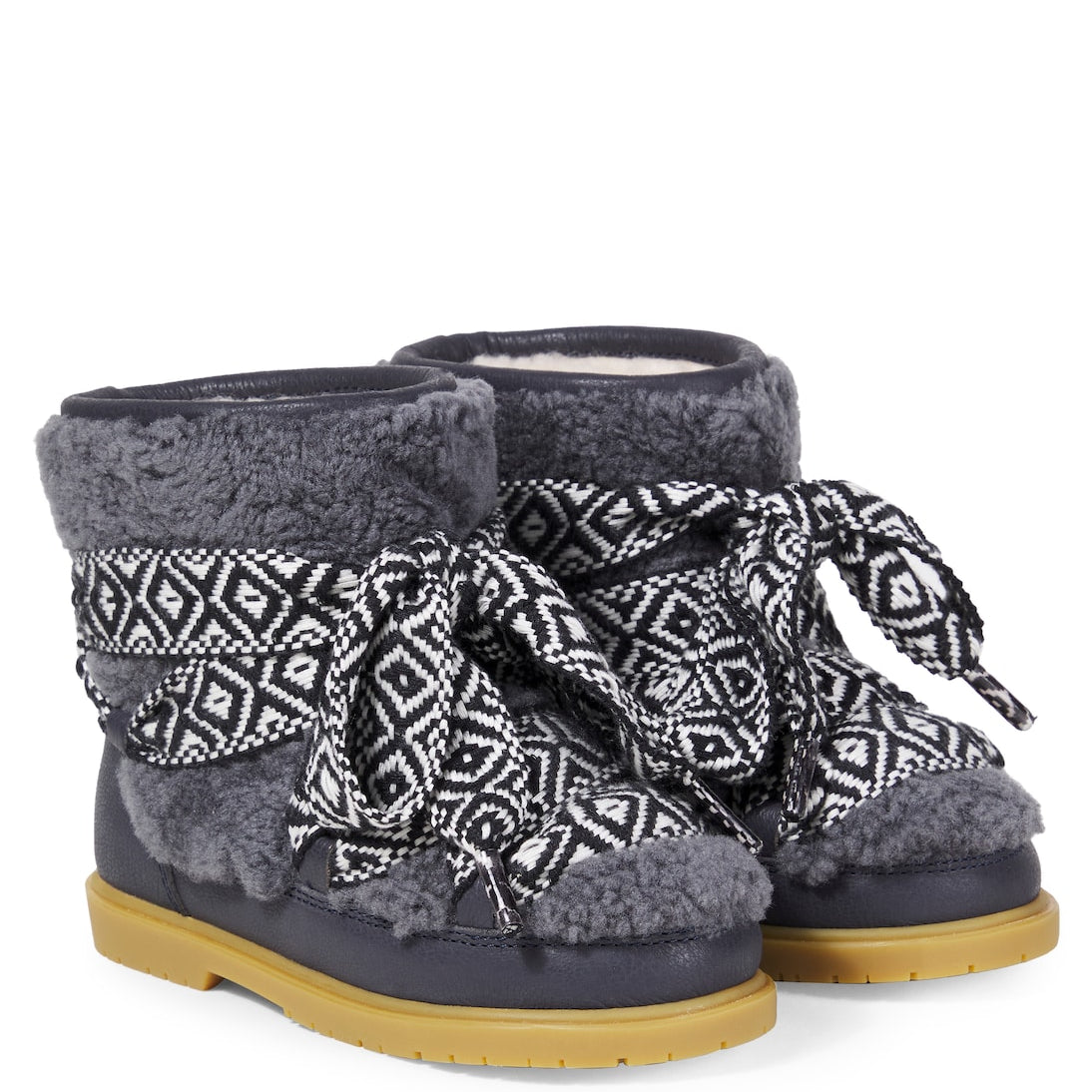 Donsje - Walaya shearling-trimmed boots