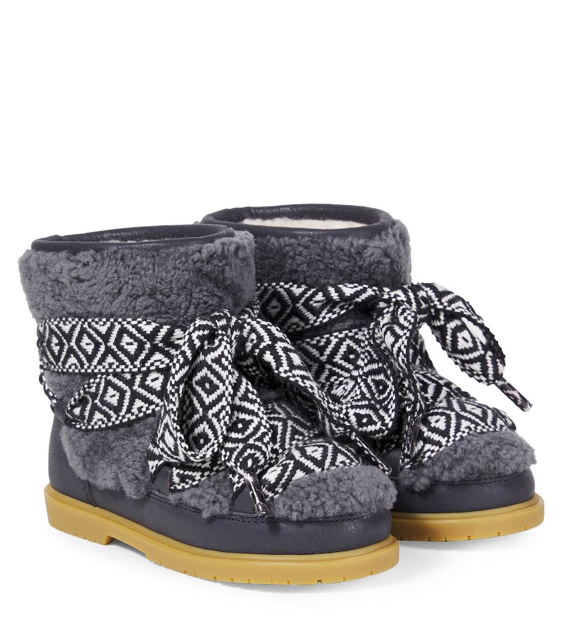 Donsje - Walaya shearling-trimmed boots