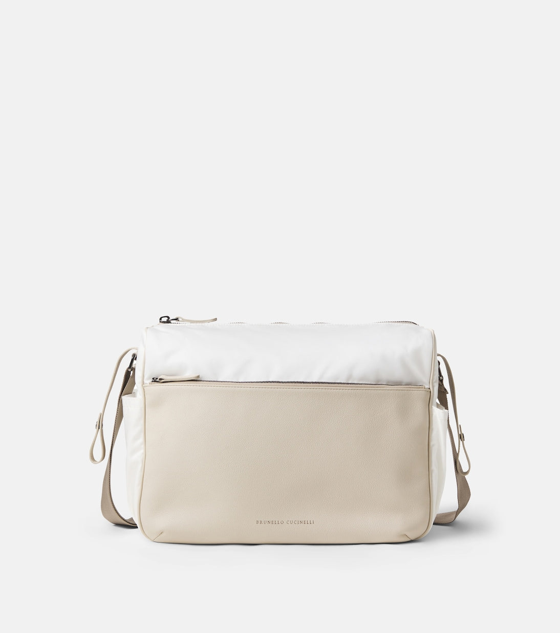 Brunello Cucinelli Kids - Leather changing pad and diaper bag