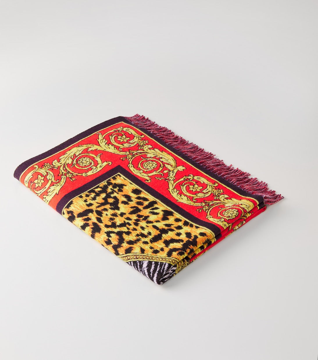 Versace Home - Barocco printed wool blanket