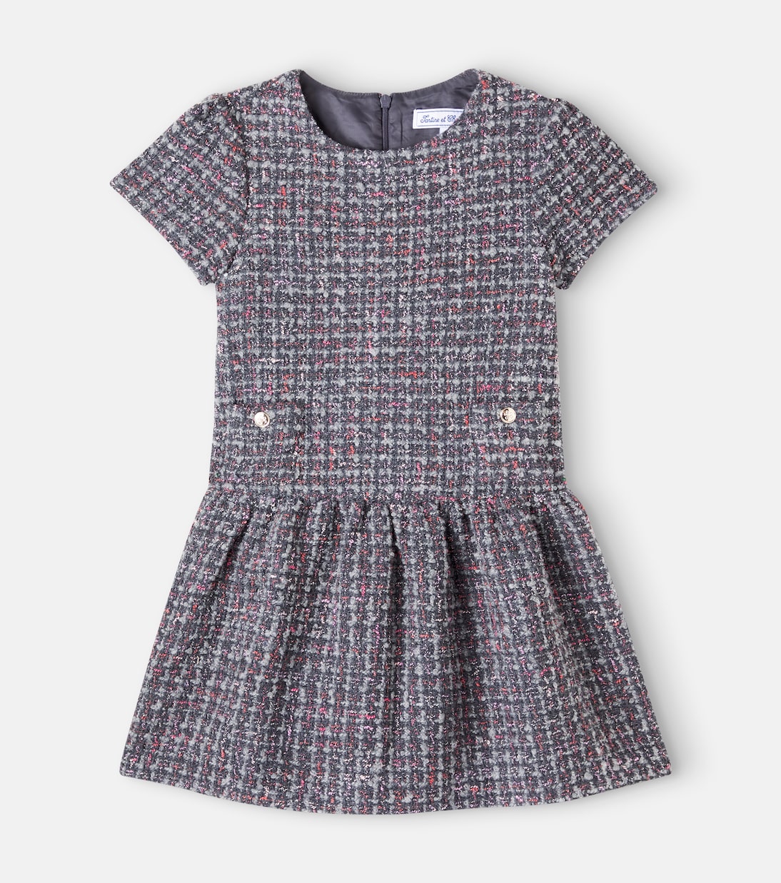 Tartine et Chocolat - Tweed dress