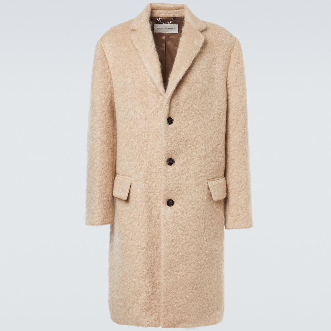 Dries Van Noten - Mohair and wool coat