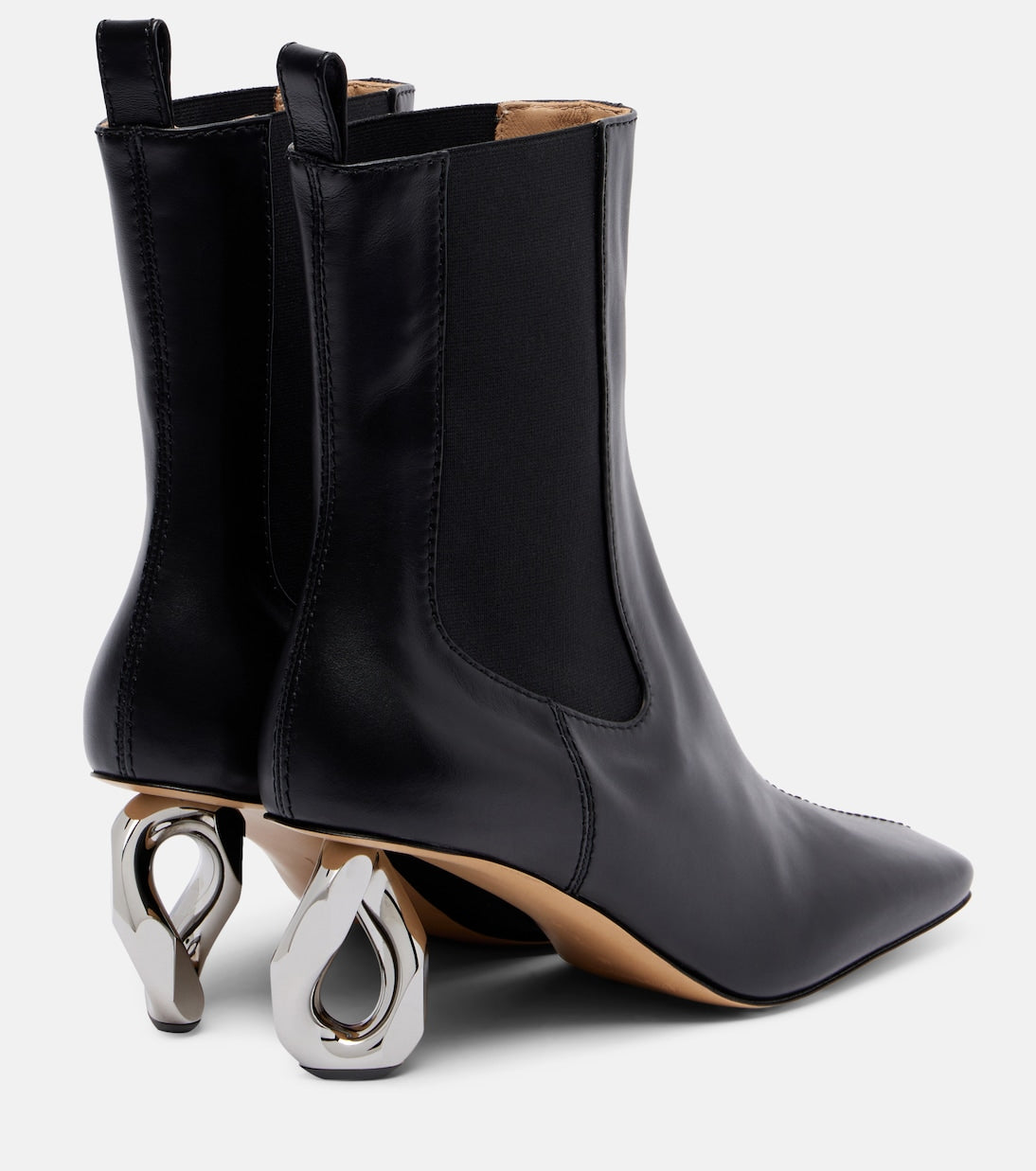 JW Anderson - Chain leather ankle boots