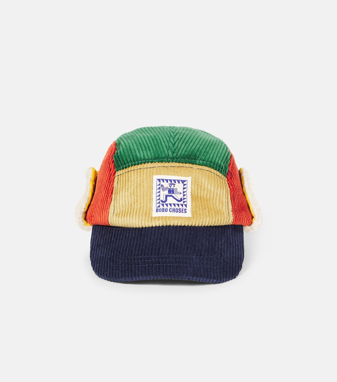 Bobo Choses - Mr Pencil cotton corduroy baseball cap