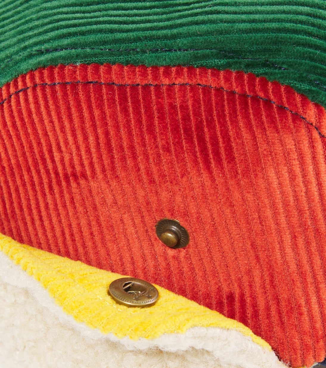 Bobo Choses - Mr Pencil cotton corduroy baseball cap